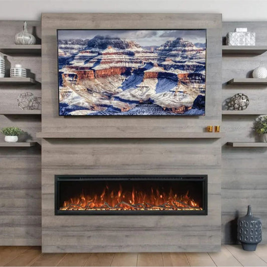 Bring Warmth and Comfort to Your Home: Installing an Electric Fireplace (NO Construction Required)