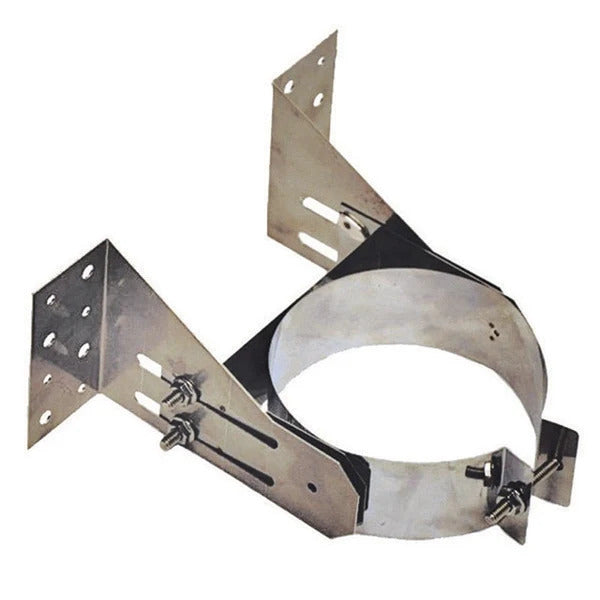 Olympia Chimney & Venting 3" Ventis PelletVent 304L Inner/Galvanized Outer Wall Support - VP-WS03