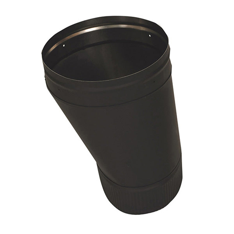 Olympia Chimney & Venting 8" Ventis Single-Wall Straight Oval-Round Adaptor-VSBOAO