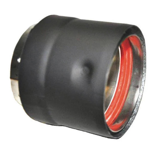 Olympia Chimney & Venting 3" Ventis PelletVent Pipe 304L Inner/Galvalume Outer Revelli Stove Adaptor - VP-SA03-REV