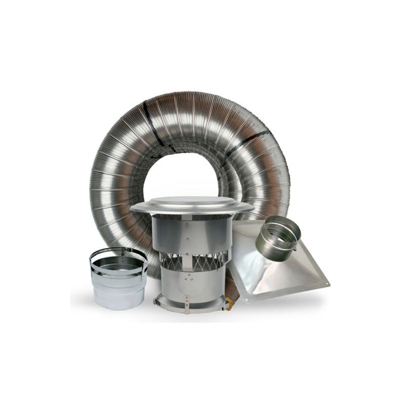 Olympia Chimney & Venting 6" x 40' Forever Flex 316Ti .005 Tee Kit - K5T640-S
