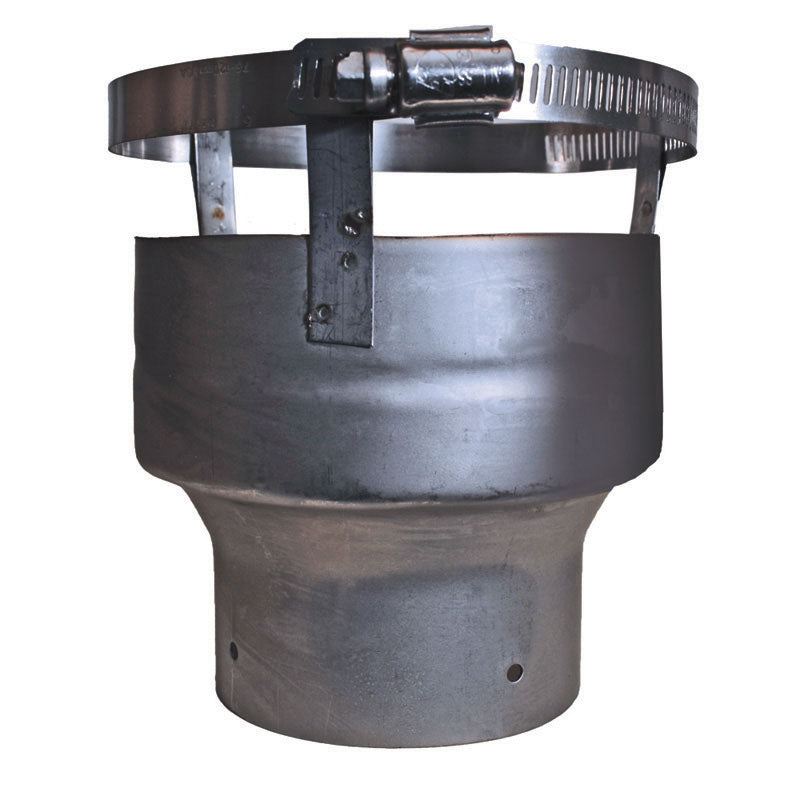 Olympia Chimney & Venting 3" Forever Flex 316Ti-Alloy Stainless Steel Light Flex Dripless Quick Connector - QCLF3