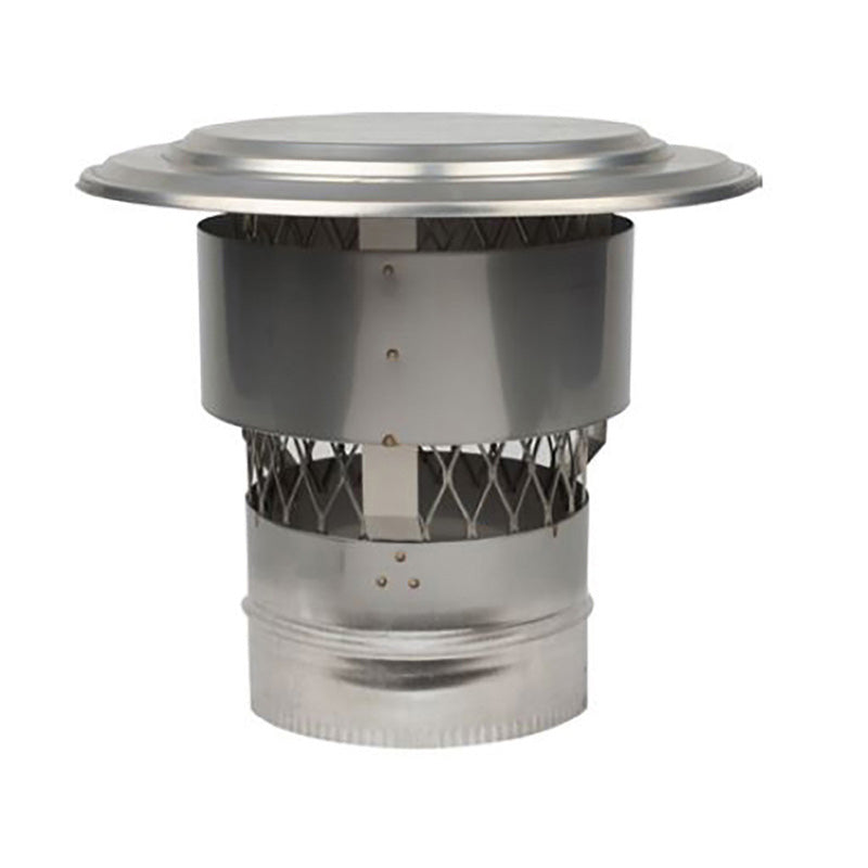 Olympia Chimney & Venting NUC 6" Rigid Cap With No Screen & Windguard - CNSRGD6
