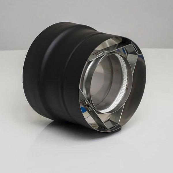 Olympia Chimney & Venting 4" Direct Vent Adaptor for 4" x 7" Napoleon Fireplaces-VDV-NA04-47F