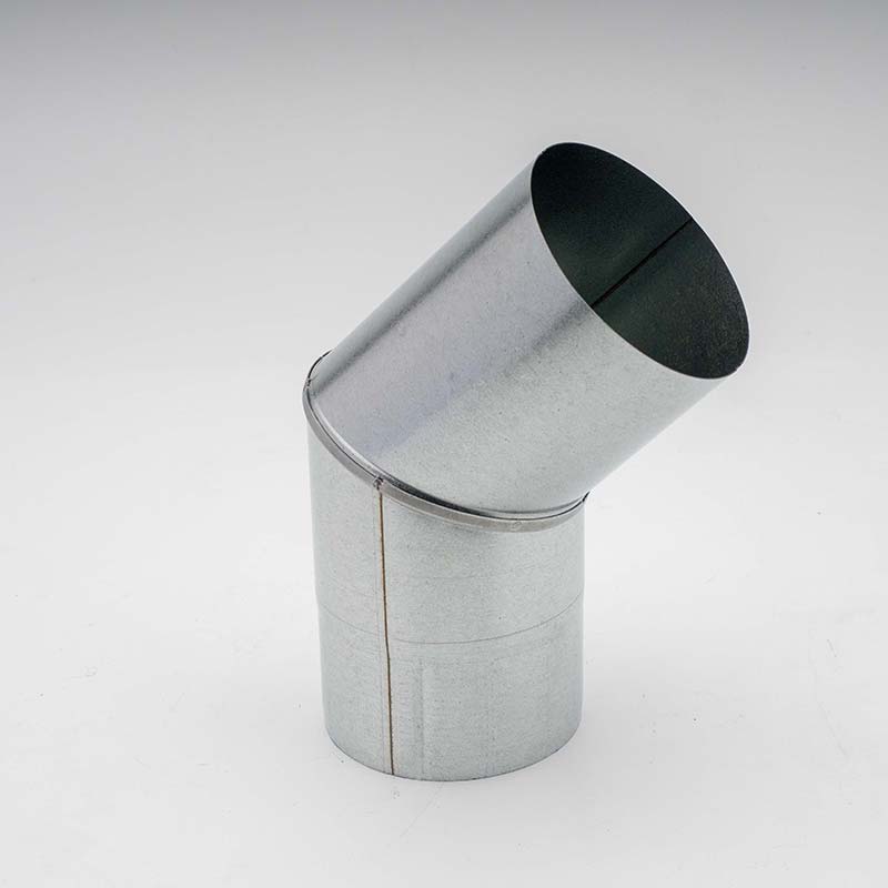 Olympia Chimney & Venting EZ Vent 4" x 45 Degree Fixed Dryer Vent Elbow Galvanized