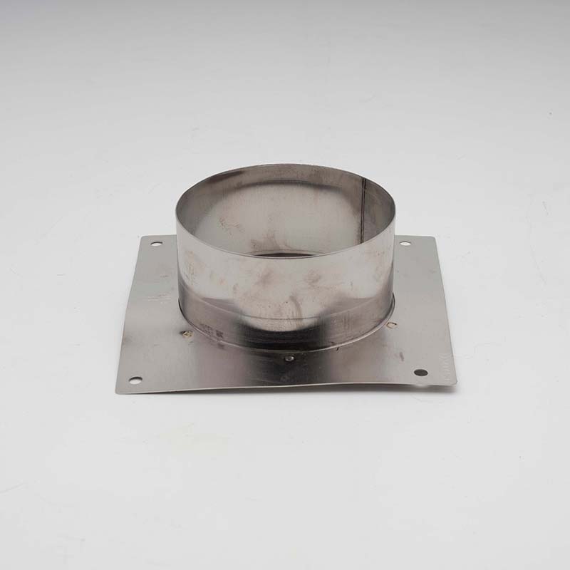 Olympia Chimney & Venting EZ Vent 24-Gauge 304 Stainless Steel Dryer Vent Back Plate