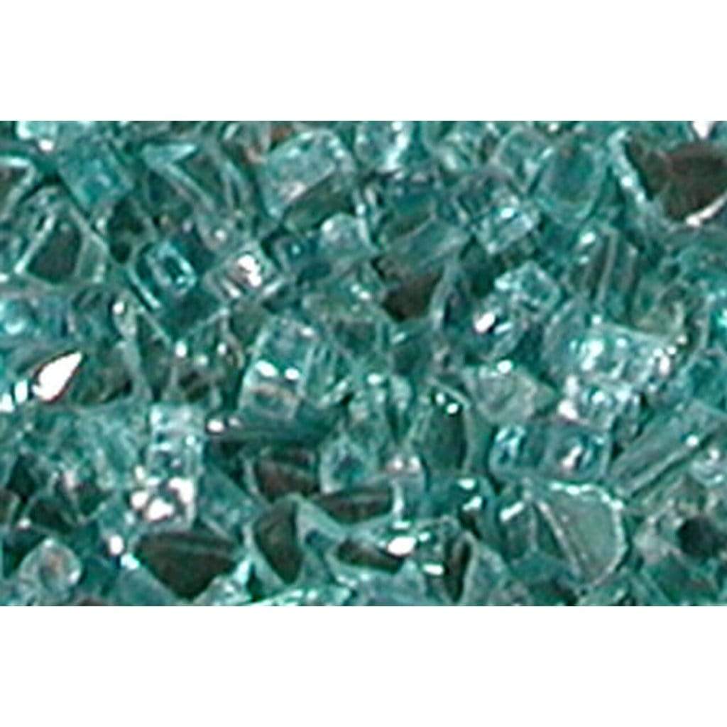 10lbs. Blue Green Fire Glitter Glass Media