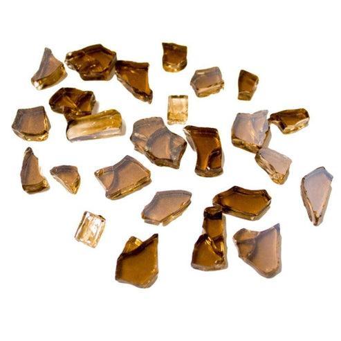 25 lbs. Copper Reflective Fire Glass Media