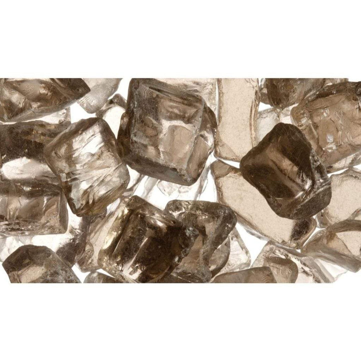 (30 lb) - 1/2" Reflective Fireplace Glass Media Kit