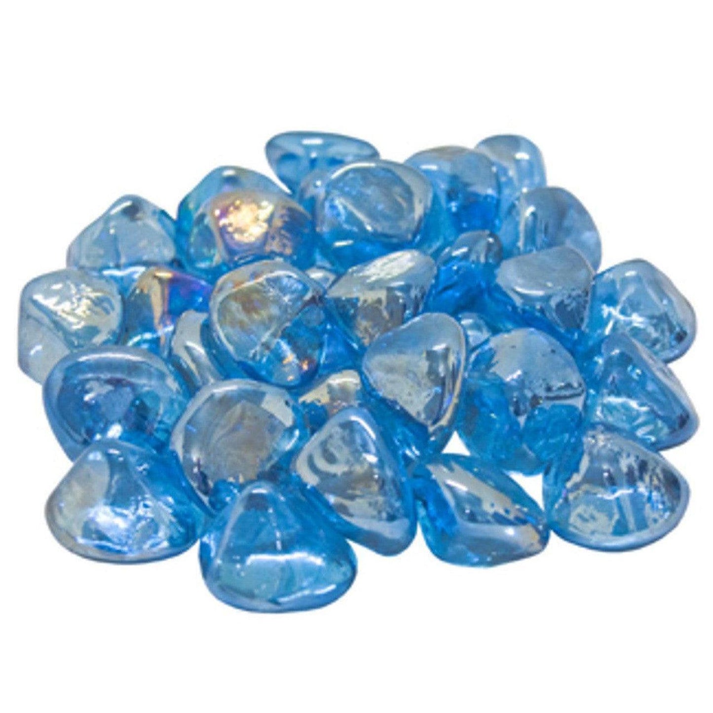 40 lb. Package of Reflective Diamond Nuggets Glass Media