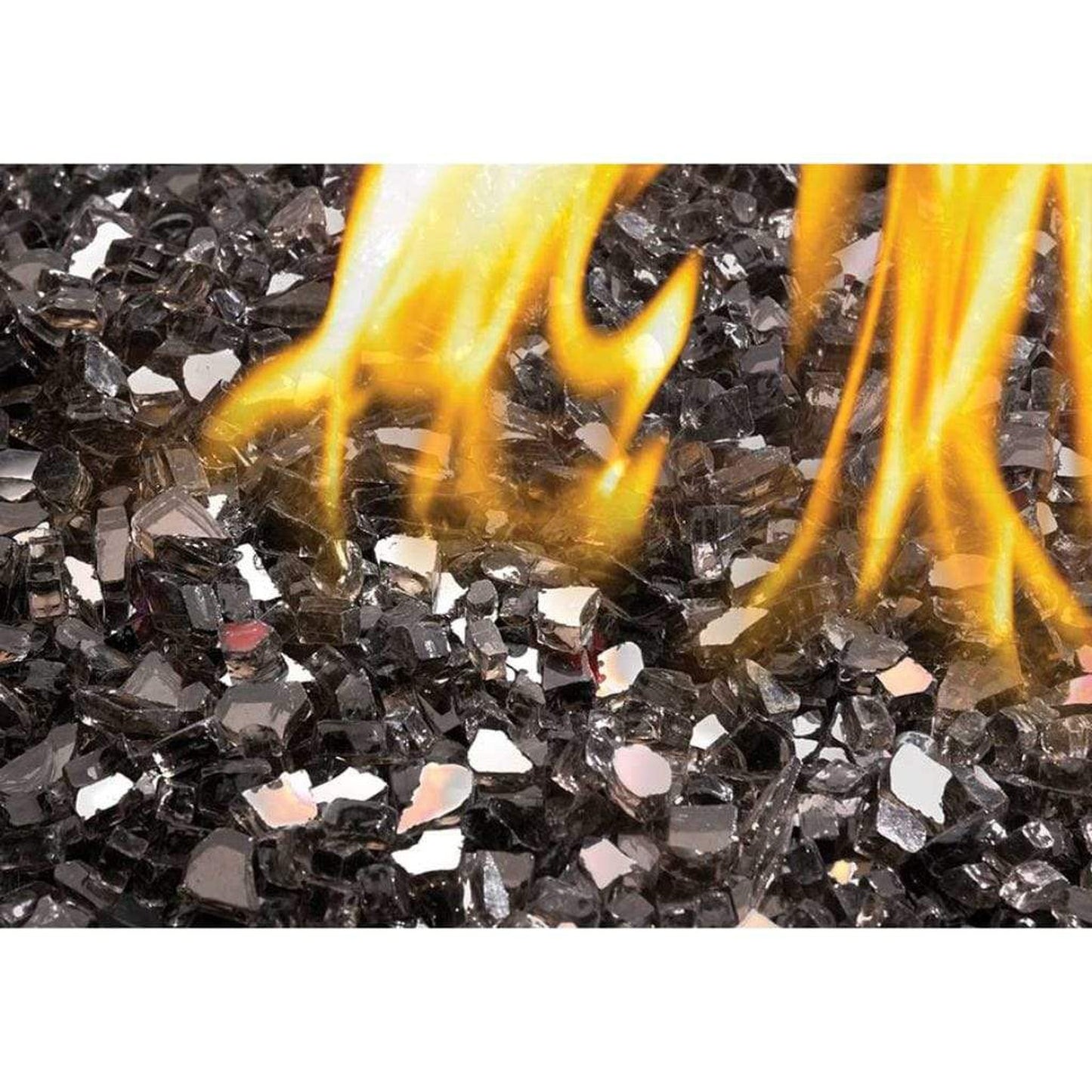 110 lb. Package of Black Reflective Fyre Glass Media