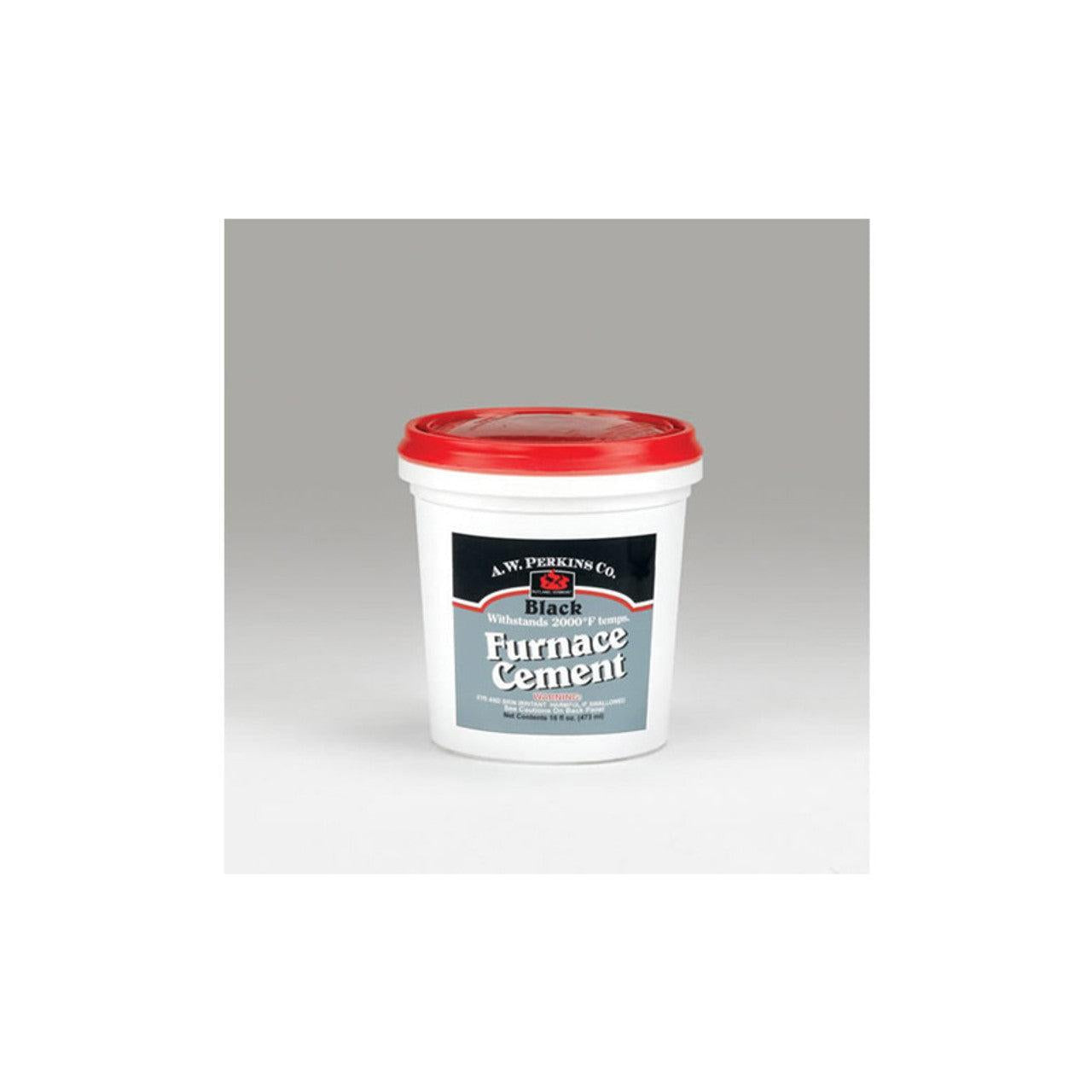 AW Perkins 1 Pint Black Furnace Cement