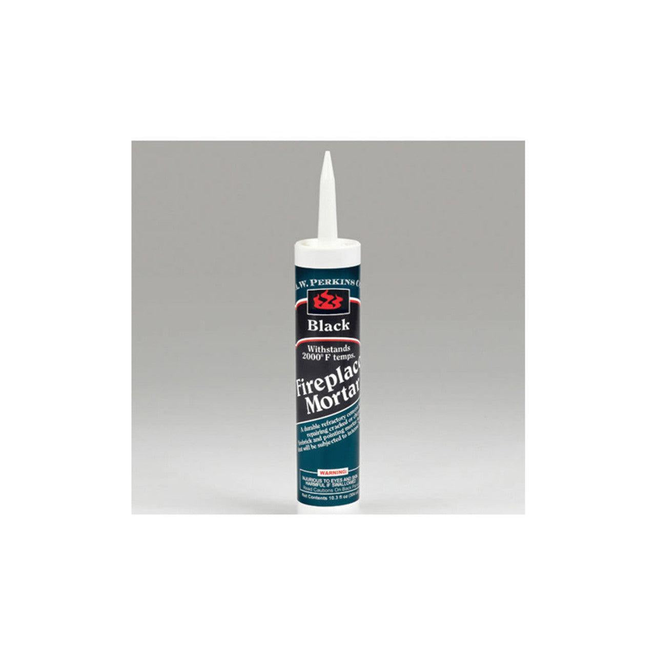 AW Perkins 10.3 oz Black Fireplace Mortar Cartridge (1 Case of 12)