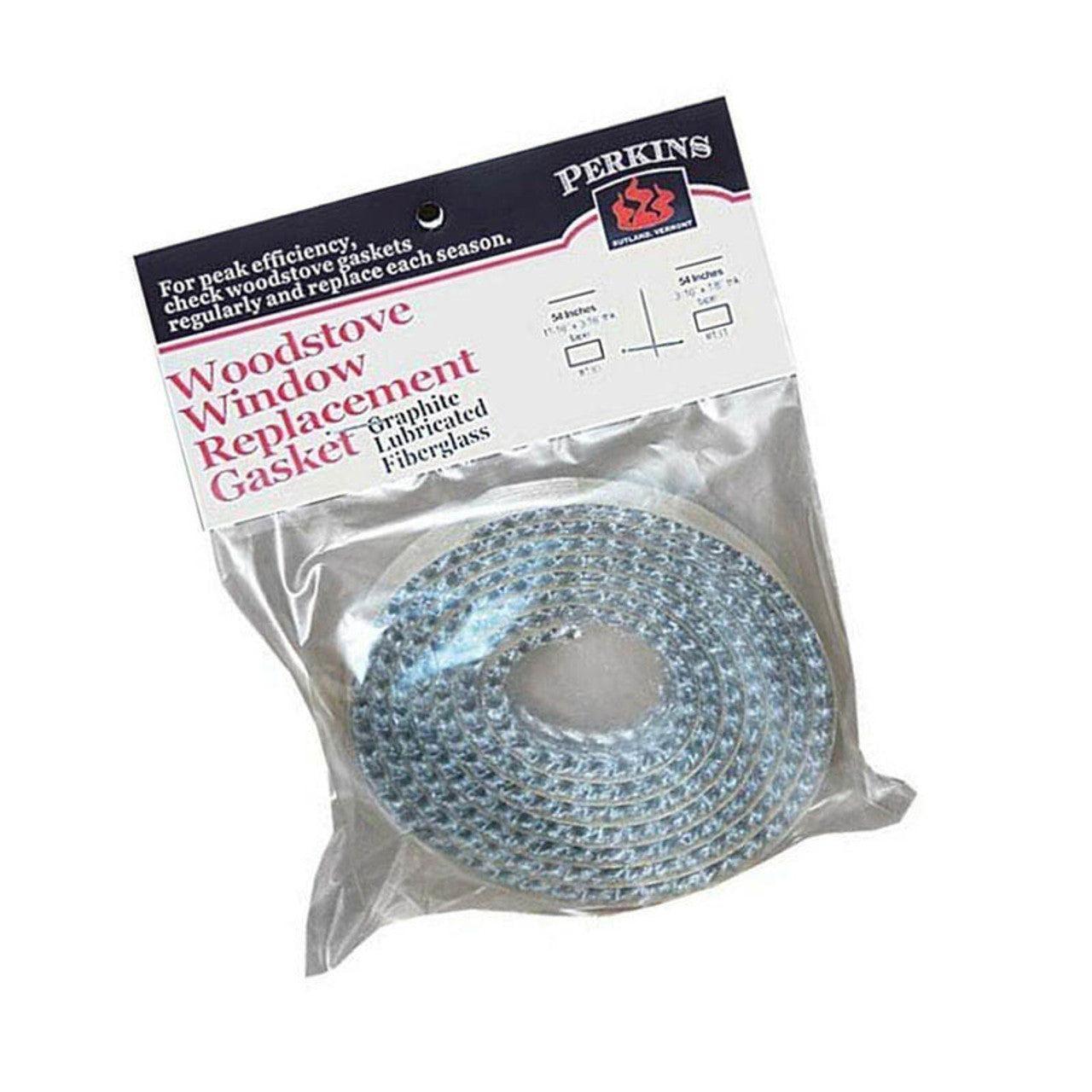 AW Perkins 3/16" X 11/16" X 54" Black Self-Adhesive Window Gasket