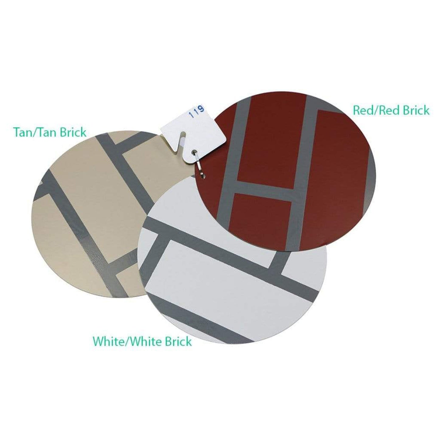 AirJet Rancher 17" x 48" Red Brick B-Vent Decorative Chimney Housing Kits