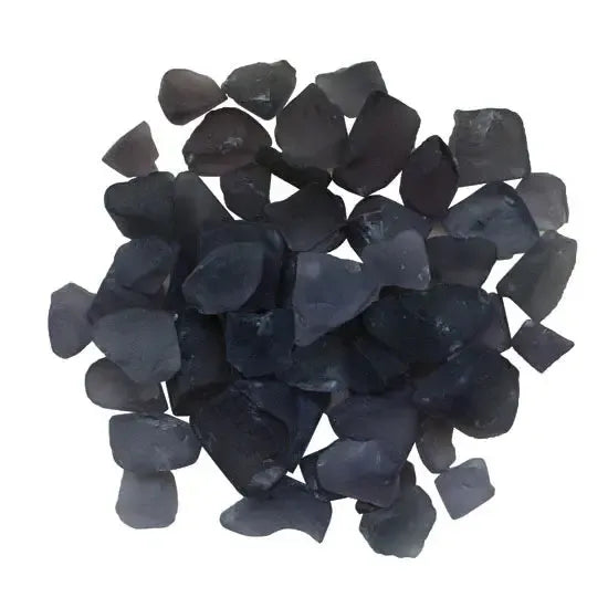 Amantii Dusty Purple Frosted Non-Reflective Fireglass - 5lbs