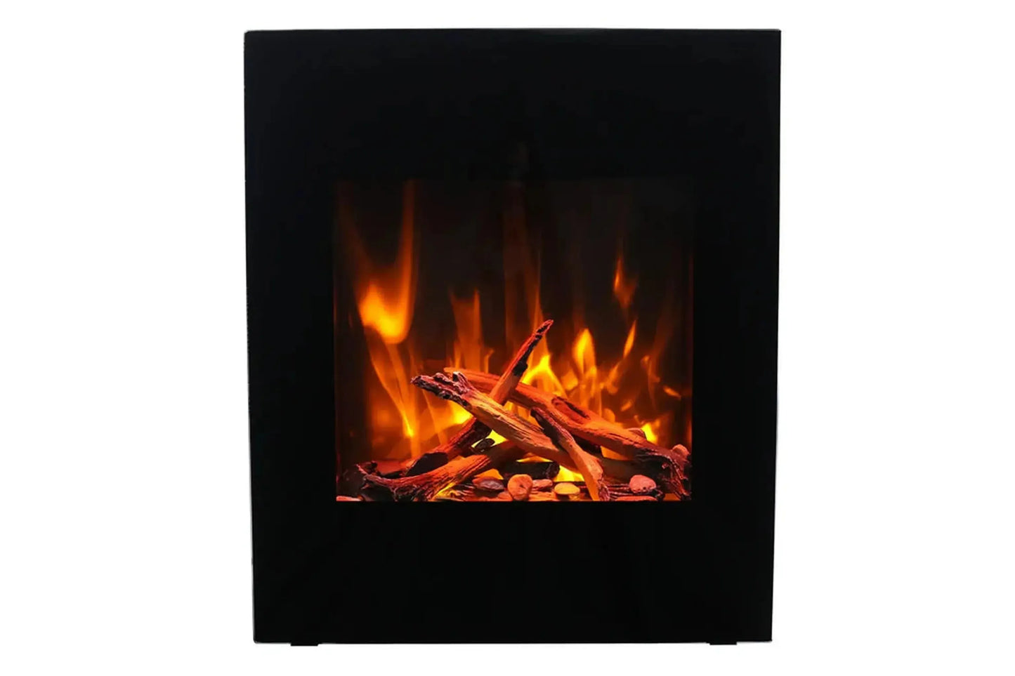 Amantii LUMINA Zero Clearance 24" Corner Wall Mount Smart Electric Fireplace