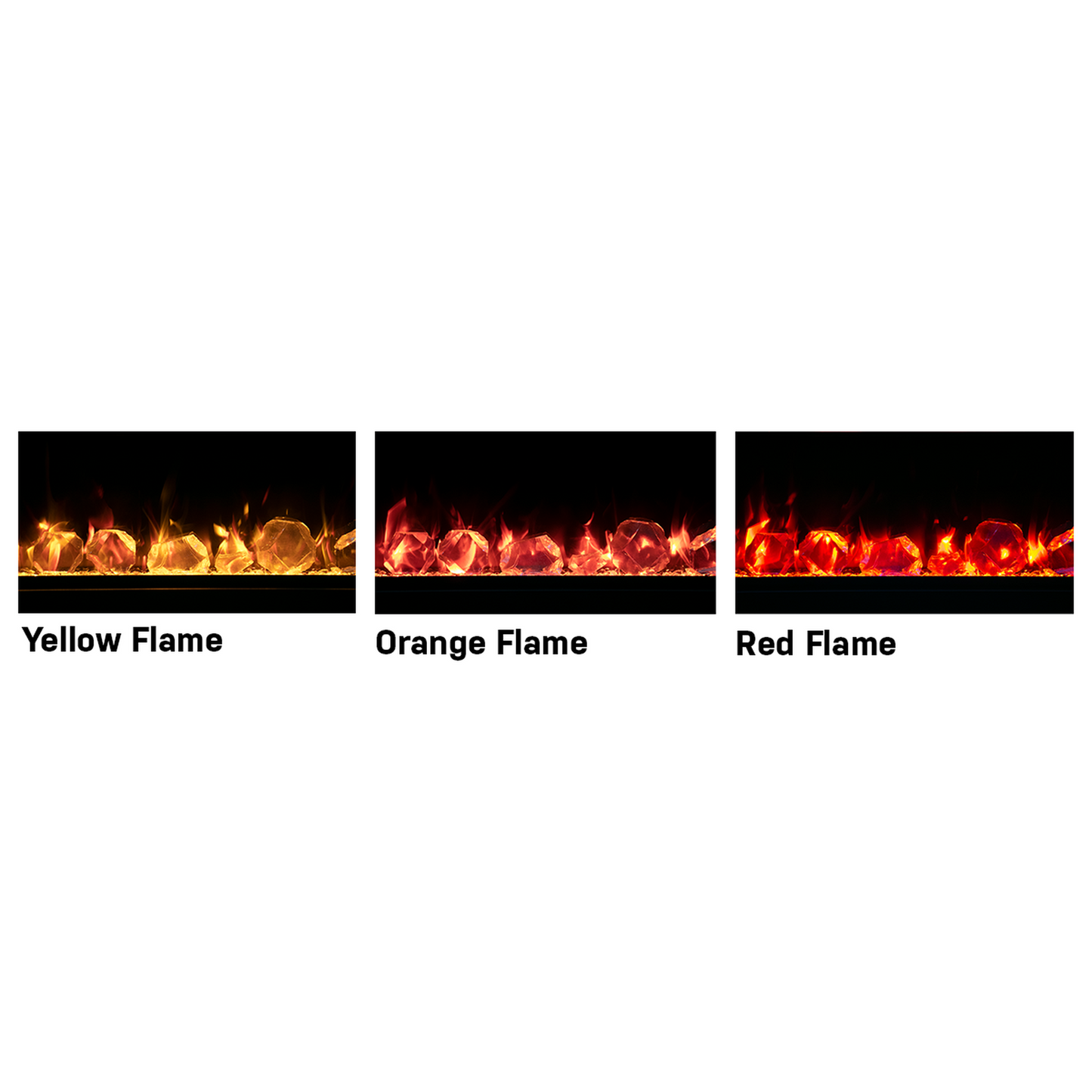 Amantii Symmetry Bespoke 74" Indoor / Outdoor Built-in Clean Face Smart Electric Fireplace