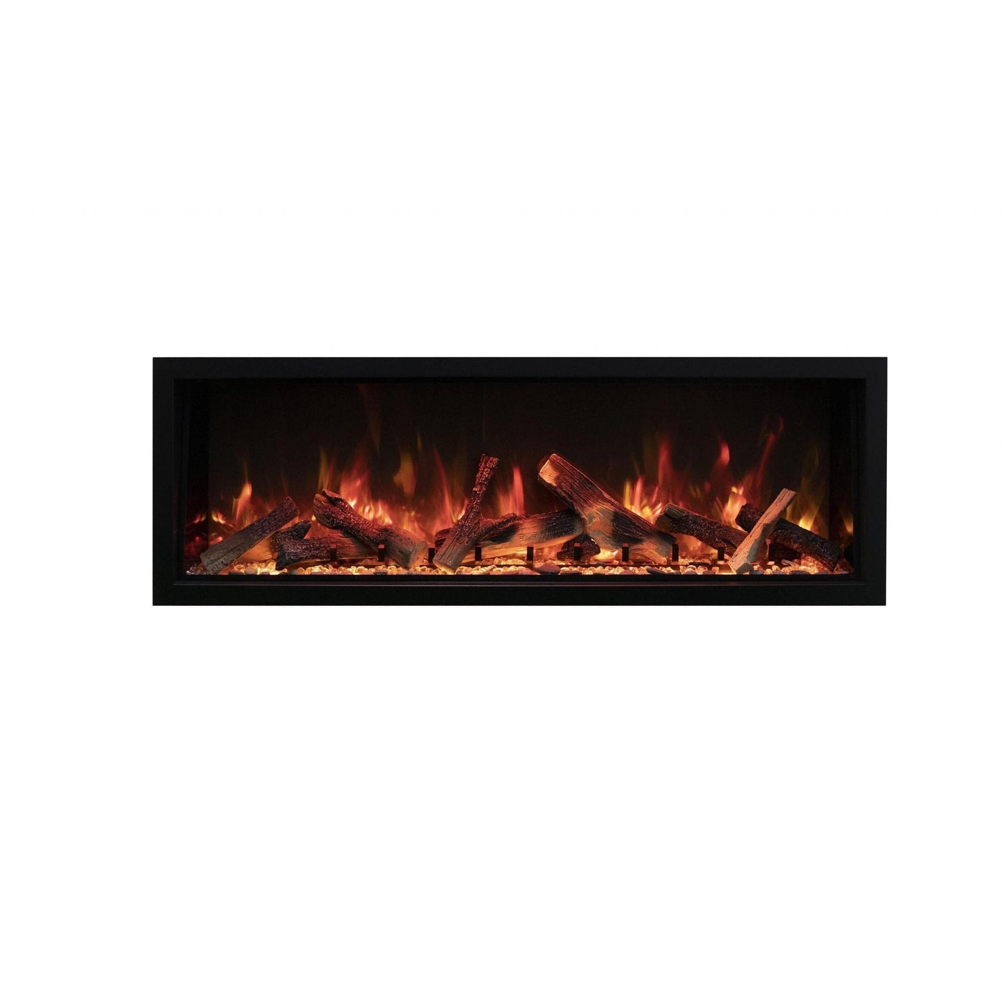 Amantii Symmetry Extra Tall 34" Indoor / Outdoor Built-in Smart WiFi Electric Fireplace