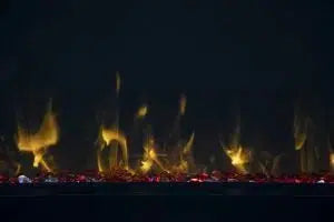 Amantii Symmetry Lumina 42" Indoor Outdoor Built-in Smart Electric Fireplace