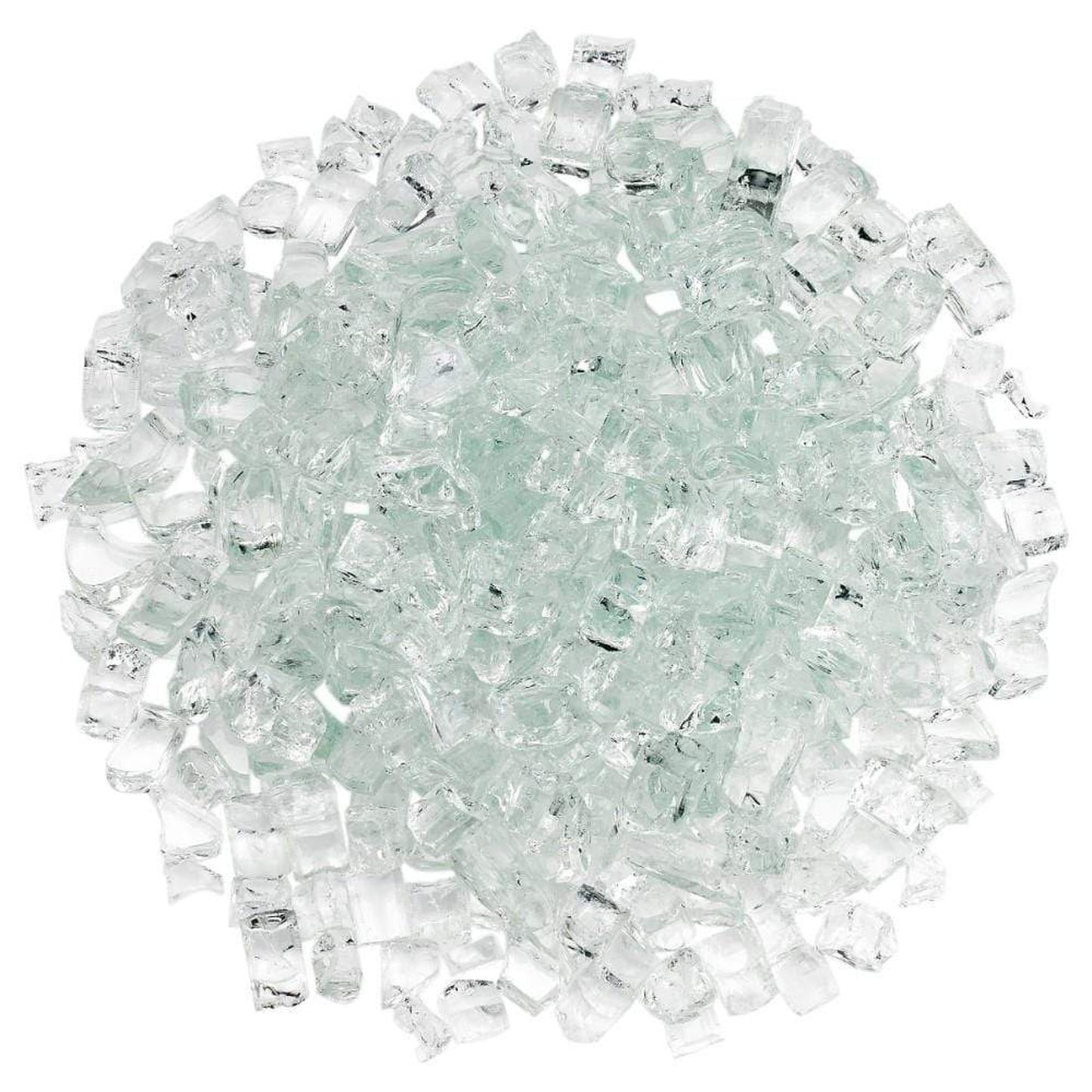 American Fireglass 1/2" Clear Fire Glass