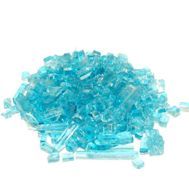 American Fyre Designs 40 Lbs. Azuria Non-Reflective Fire Glass Media