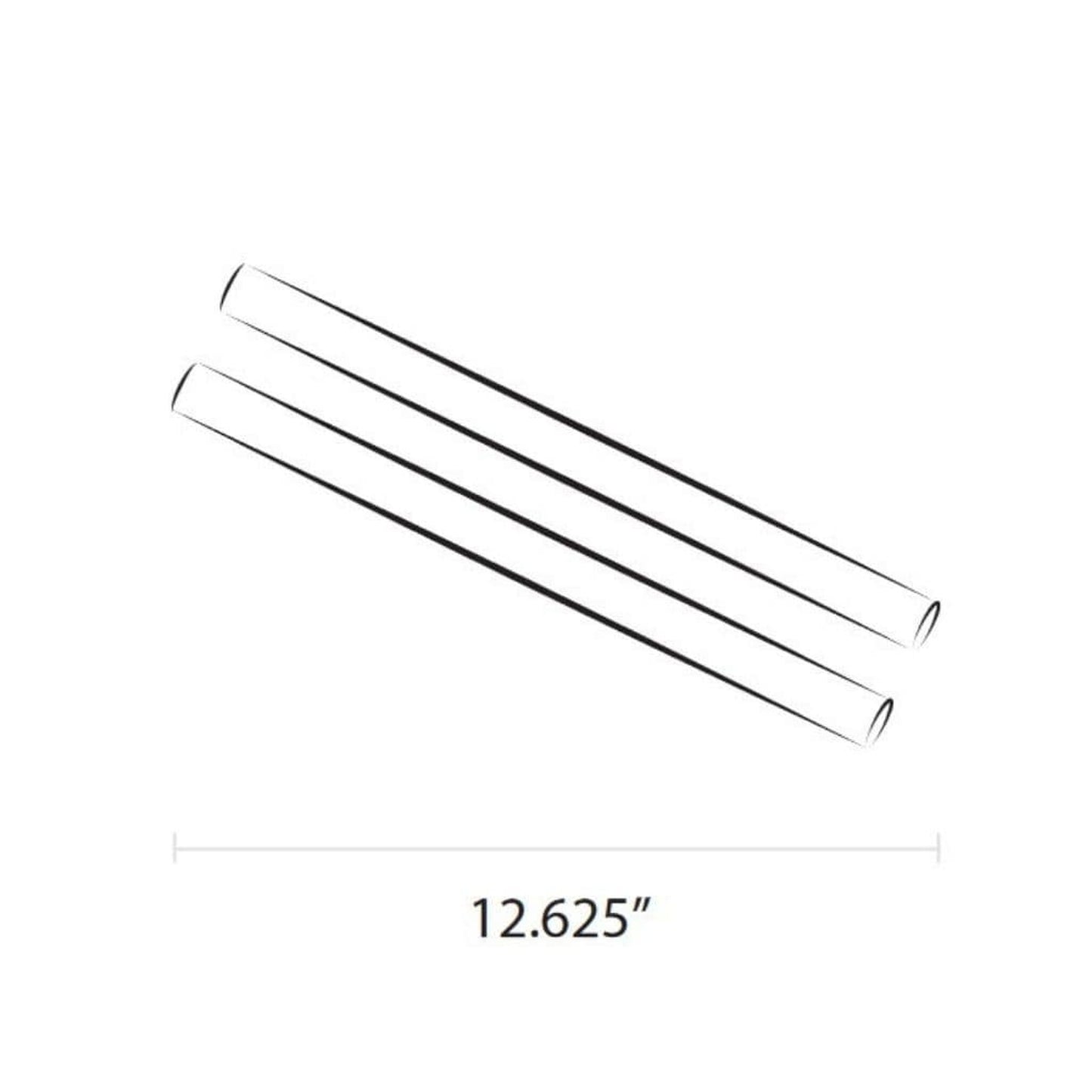 American Gas Lamp Works 12" SAB Brass Side Arms for Boulevard Lamp