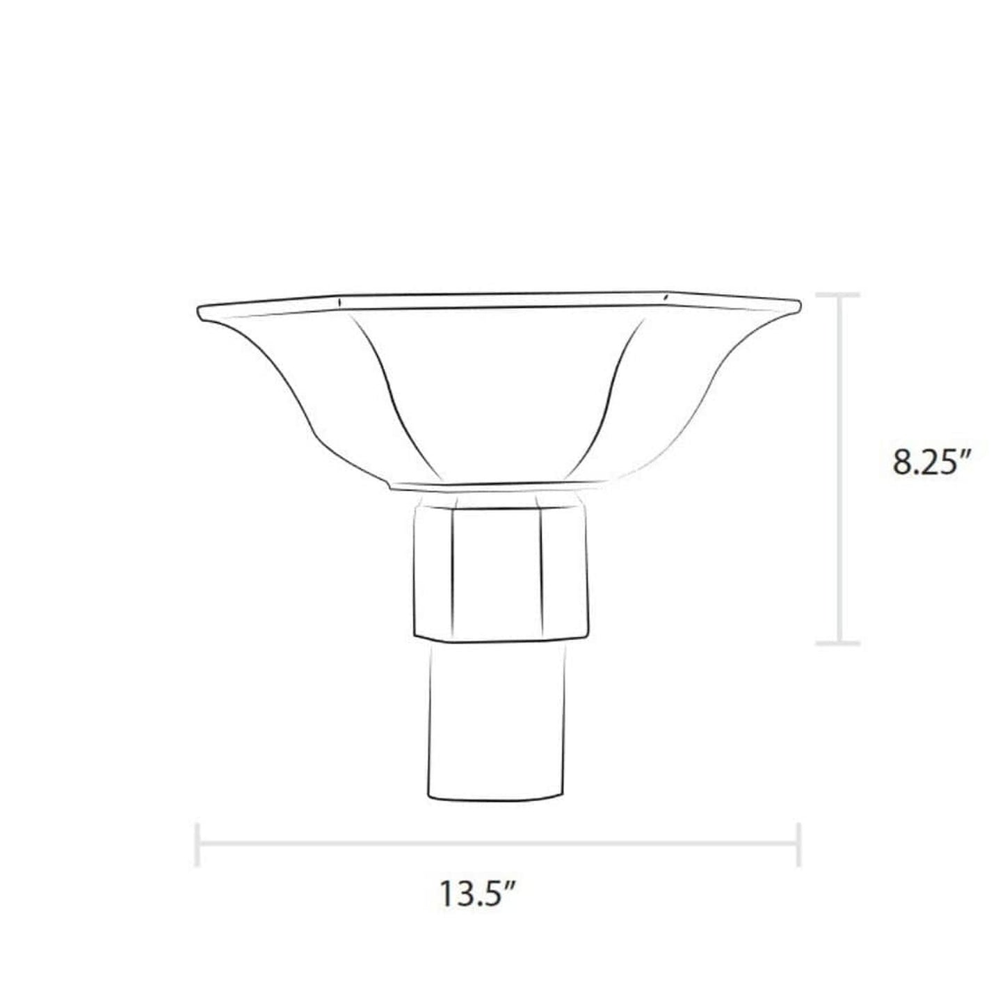 American Gas Lamp Works 13" T6000 Maui Aluminum Open Flame Gas Torch