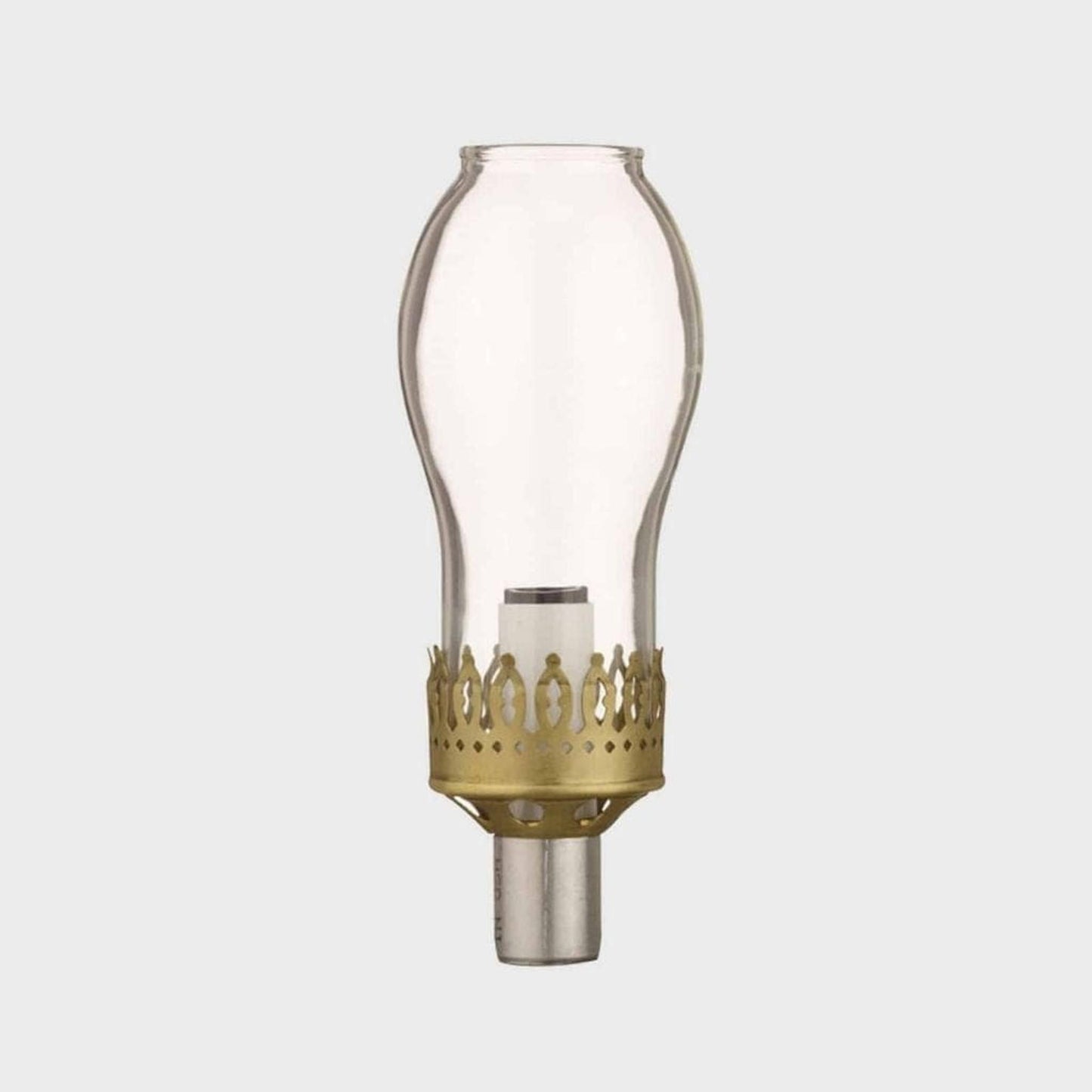 American Gas Lamp Works ESUS Electric Single Upright Candelabra Base with Glass Chimney