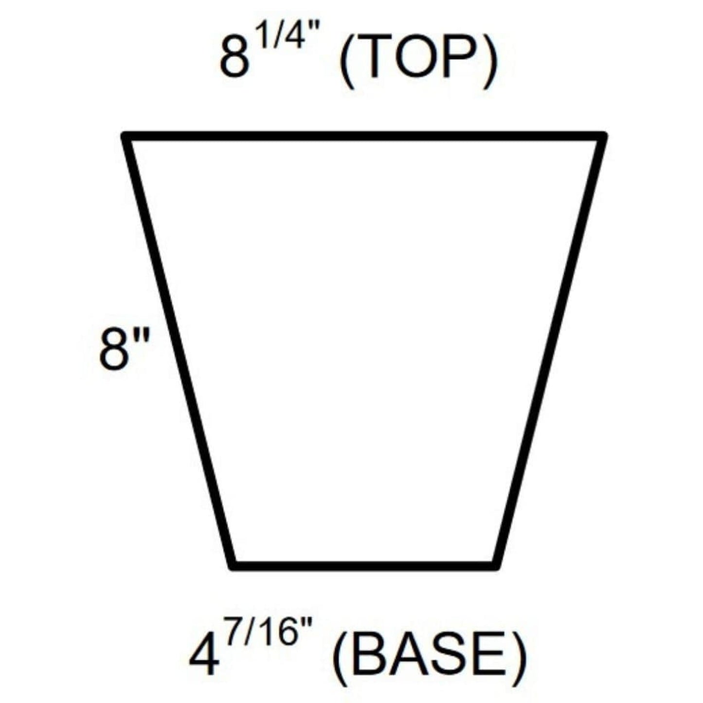 American Gas Lamp Works G3B Beveled Tempered Glass Panes for 4-Sided Residential Lamps
