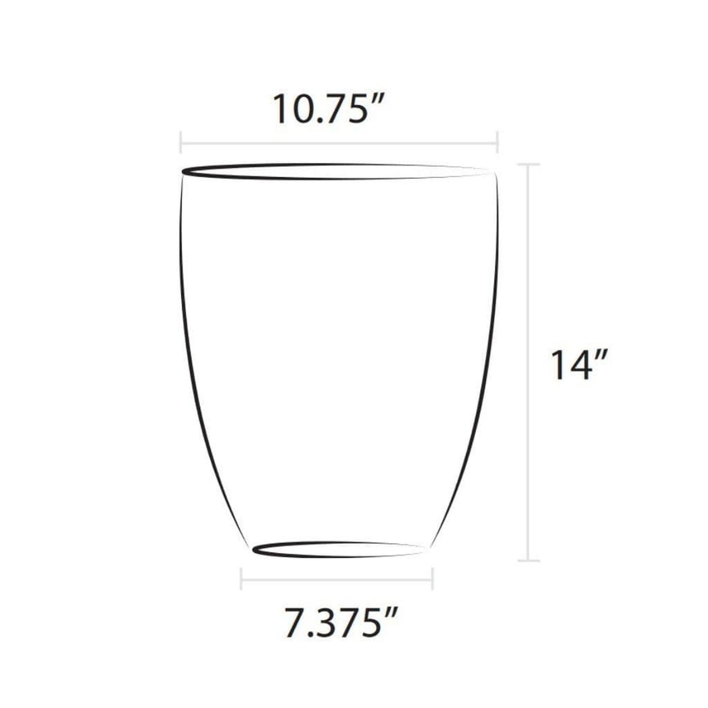 American Gas Lamp Works G4C Clear Glass Globe for Victorian & Apollo Lamps
