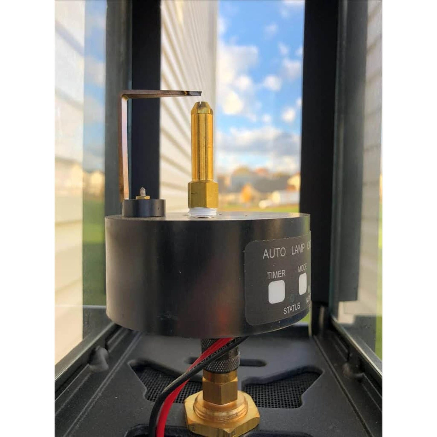 American Gas Lamp Works IG1 LampLighter Automatic Electronic Ignition System for Natural Gas Single Open Flame