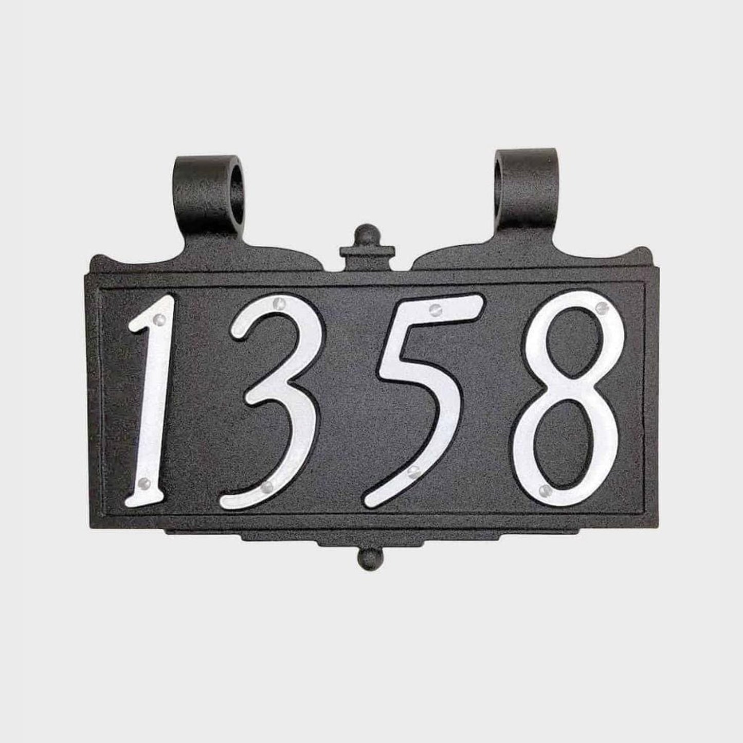 American Gas Lamp Works REN Reflective Numbers for Hanging Address Plaque