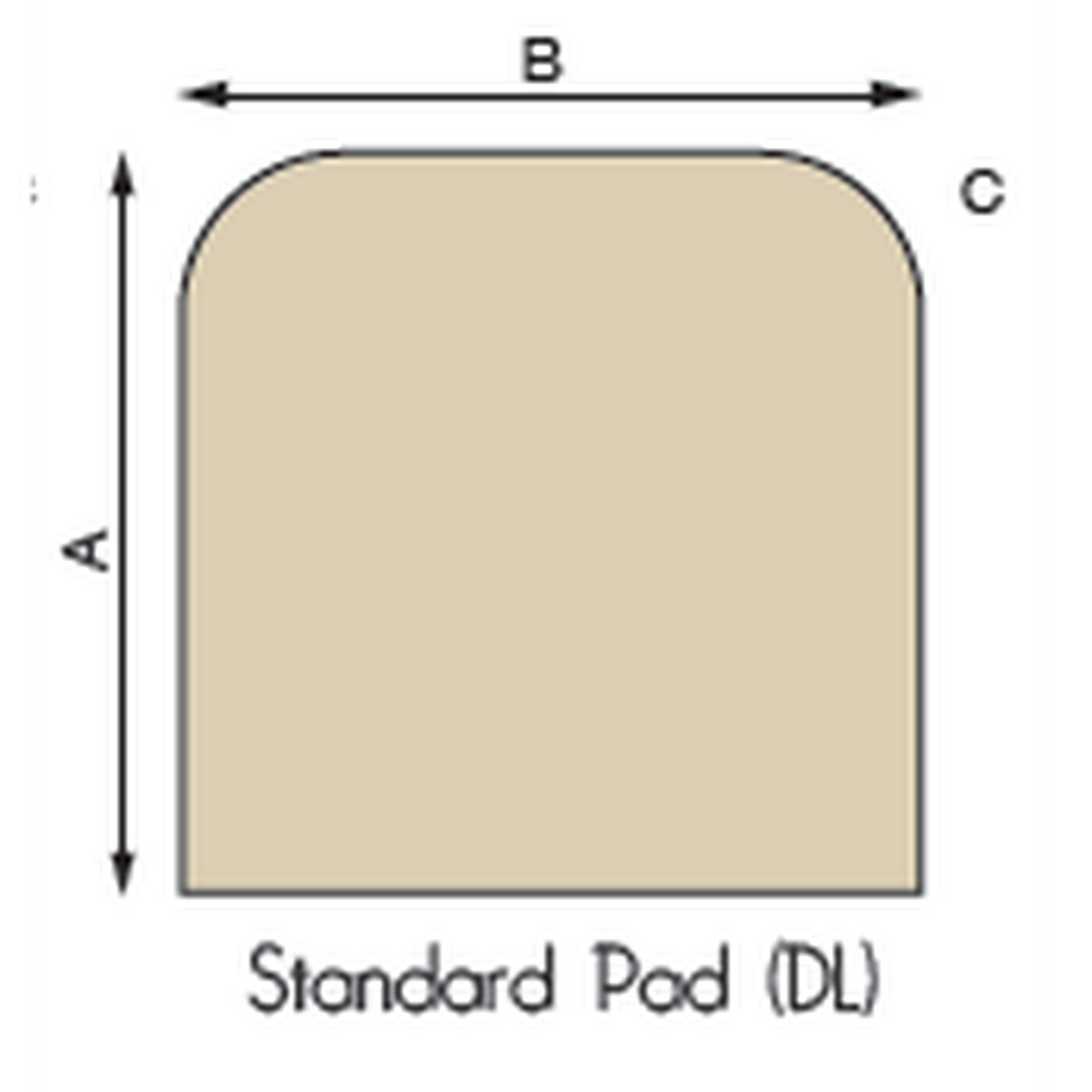 American Panel Ember Defender 24" x 36" Standard Textured Black Type 1 Steel Hearth Pad