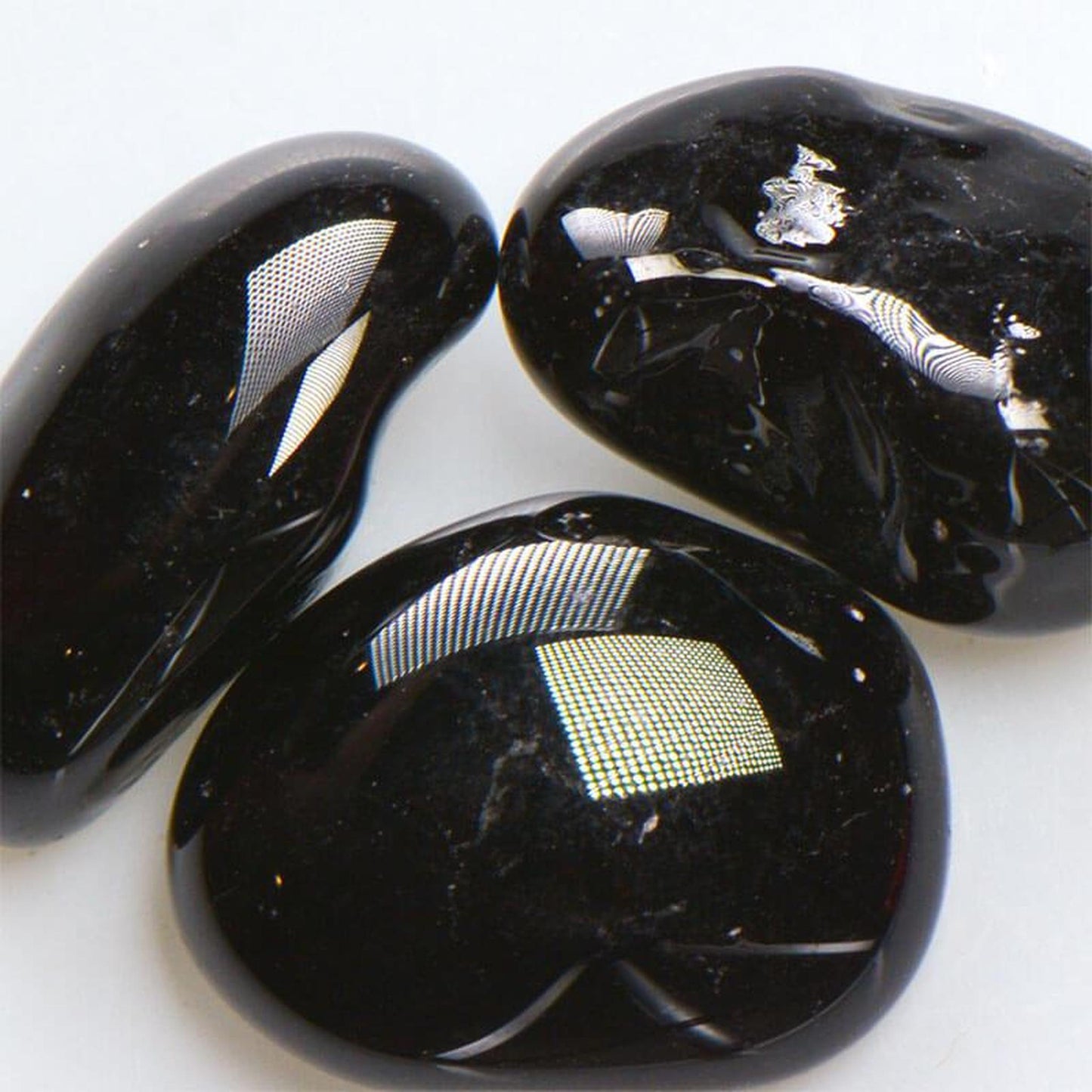 American Specialty Glass Black Licorice Medium Size Jelly Bean Glass - 10 Lbs