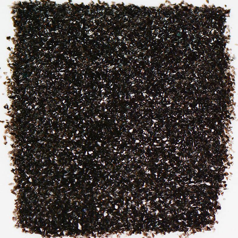 American Specialty Glass Black Size 00 Terrazzo Glass - 25 Lbs