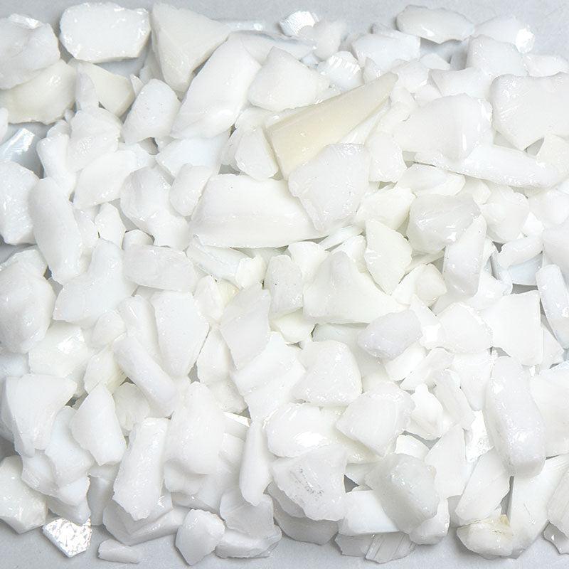 American Specialty Glass Chunky White Size 1 Tumbled Terrazzo Glass - 10 Lbs