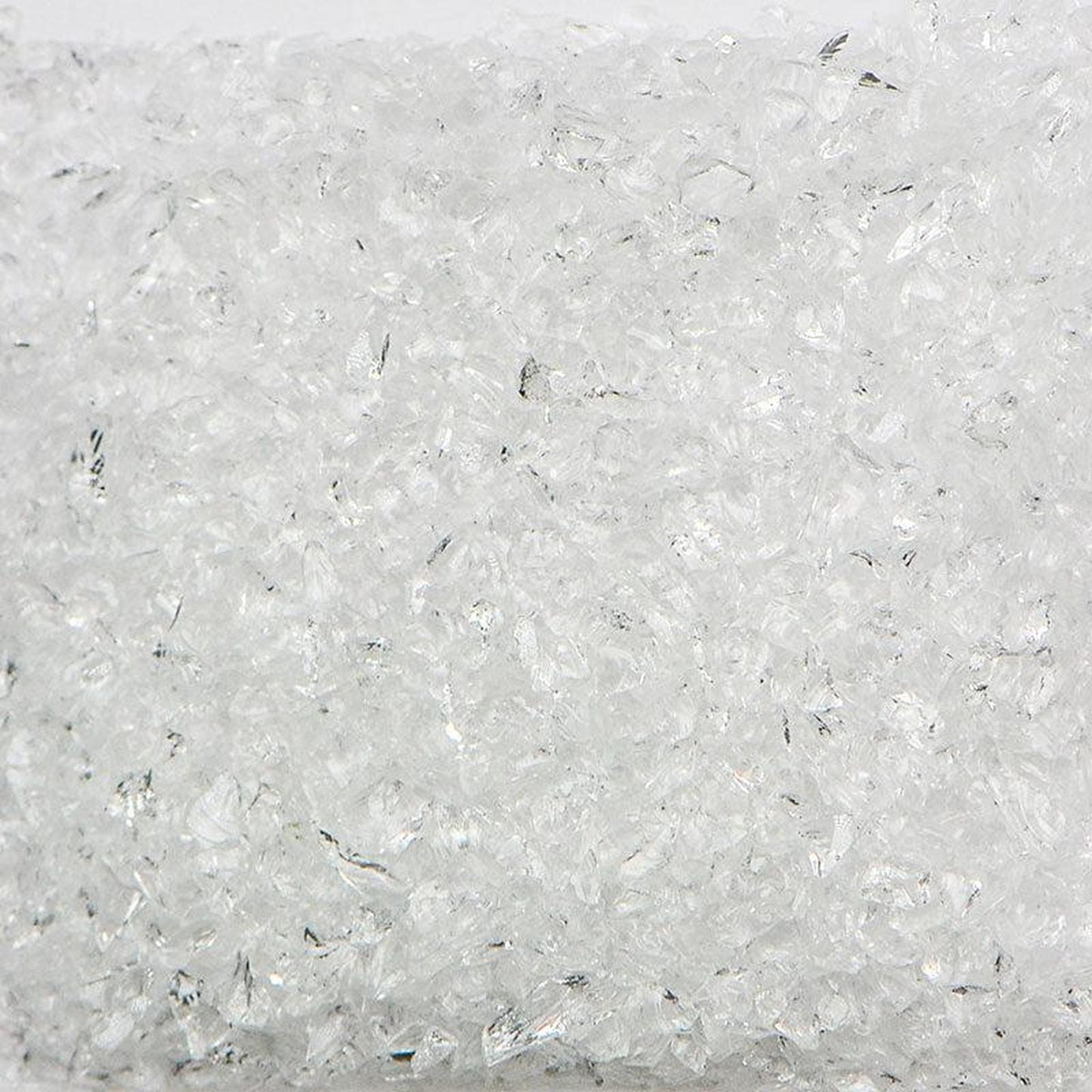 American Specialty Glass Crystal Clear Size 0 Terrazzo Glass - 50 Lbs