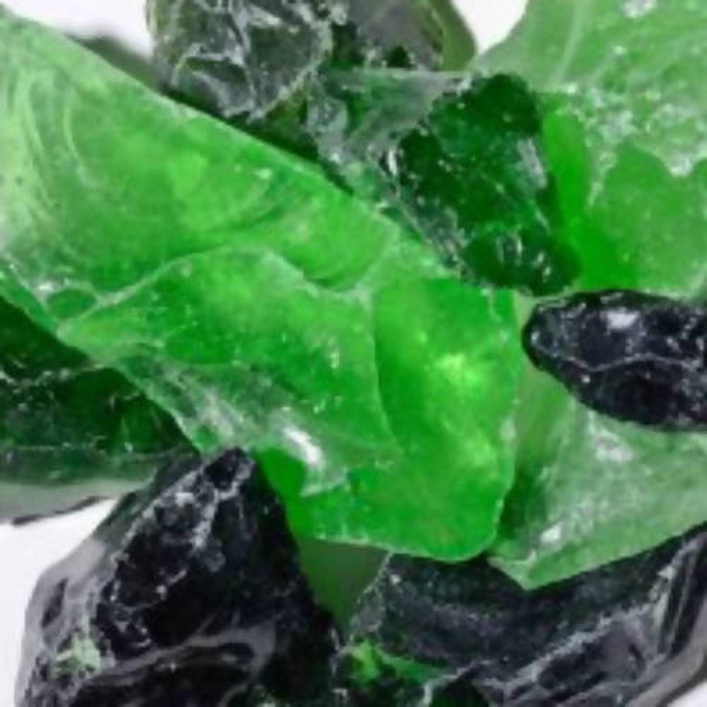 American Specialty Glass Forest Mix Large Tumbled Landscape Glass - 5 Lbs