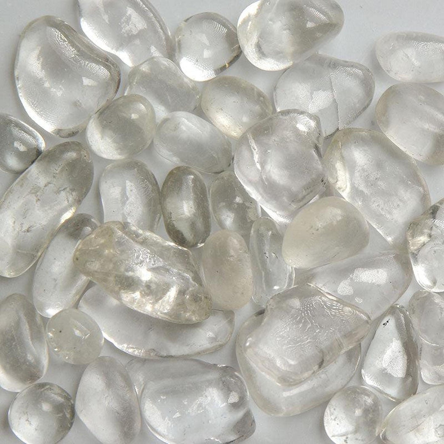 American Specialty Glass Glacier Ice Size 2 Jelly Bean Glass - 10 Lbs