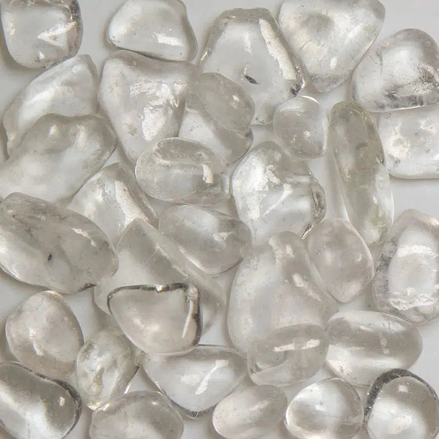 American Specialty Glass Glacier Ice Size 3 Jelly Bean Glass - 1 Lb