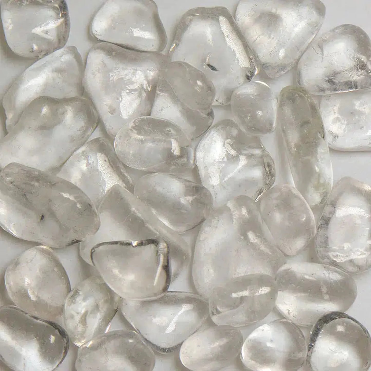 American Specialty Glass Glacier Ice Size 3 Jelly Bean Glass - 10 Lbs
