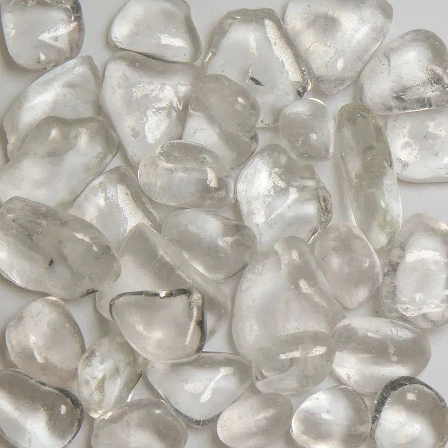 American Specialty Glass Glacier Ice Size 3 Jelly Bean Glass - 5 Lbs