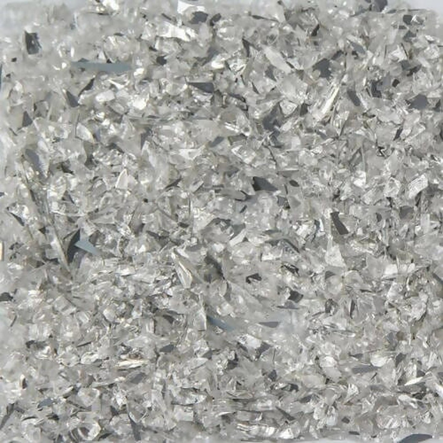 American Specialty Glass Mirror Size 00 Tumbled Terrazzo Glass - 25 Lbs