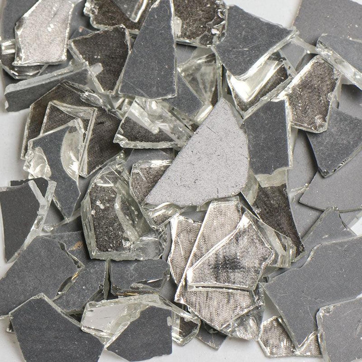 American Specialty Glass Mirror Size 2 Tumbled Terrazzo Glass - 10 Lbs