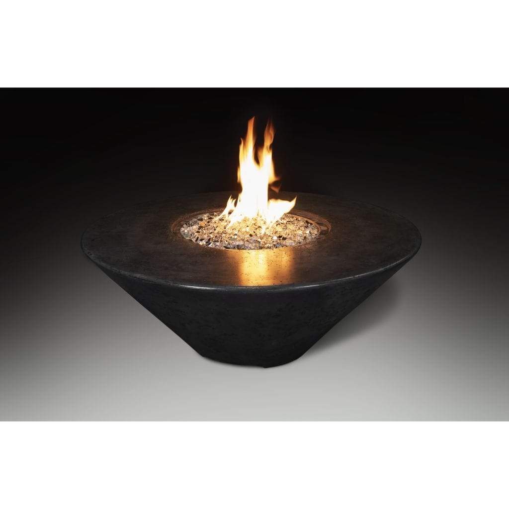 Fire Pit Base with Foot Rest - ROUND– Amistad Grill Co.