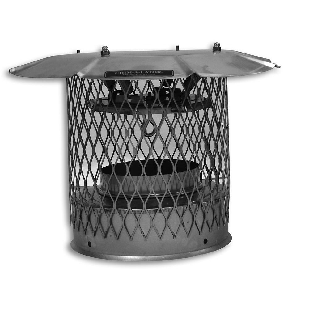 BDM Chim-A-Lator 18" Round Chimney Cap with 5/8" Mesh