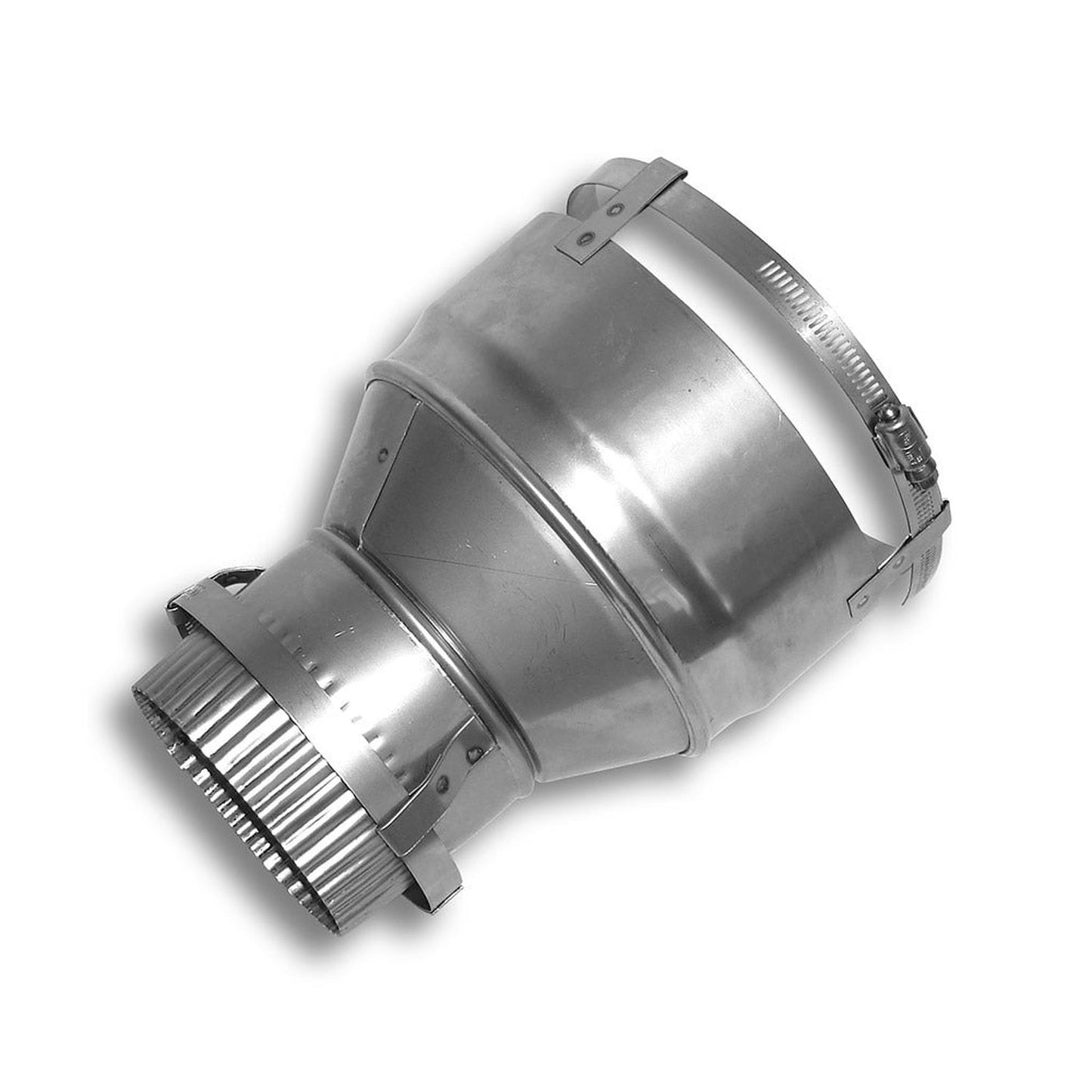 BDM Dalsin Line 4" x 3" 316L Stainless Steel Flex Reducer