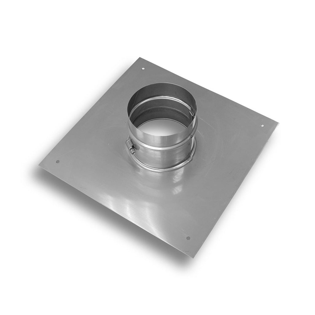 BDM Dalsin Line 5" x 16" x 16" Pro-Form Aluminum Flex Support Plate with Hose Clamp