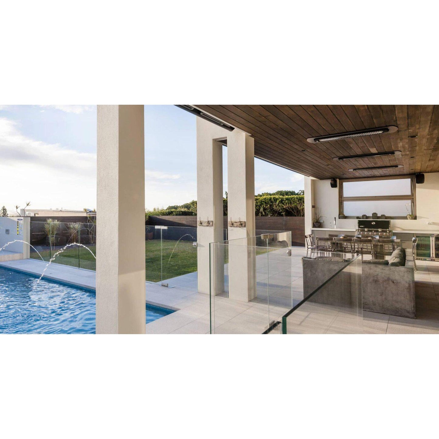 Bromic Heating Black Ceiling Recess Kit for Tungsten Smart-Heat 3000W and 6000W Electric Heaters